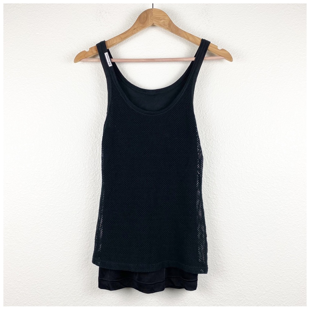 Dolce & Gabbana Black Fishnet Tank Size 42